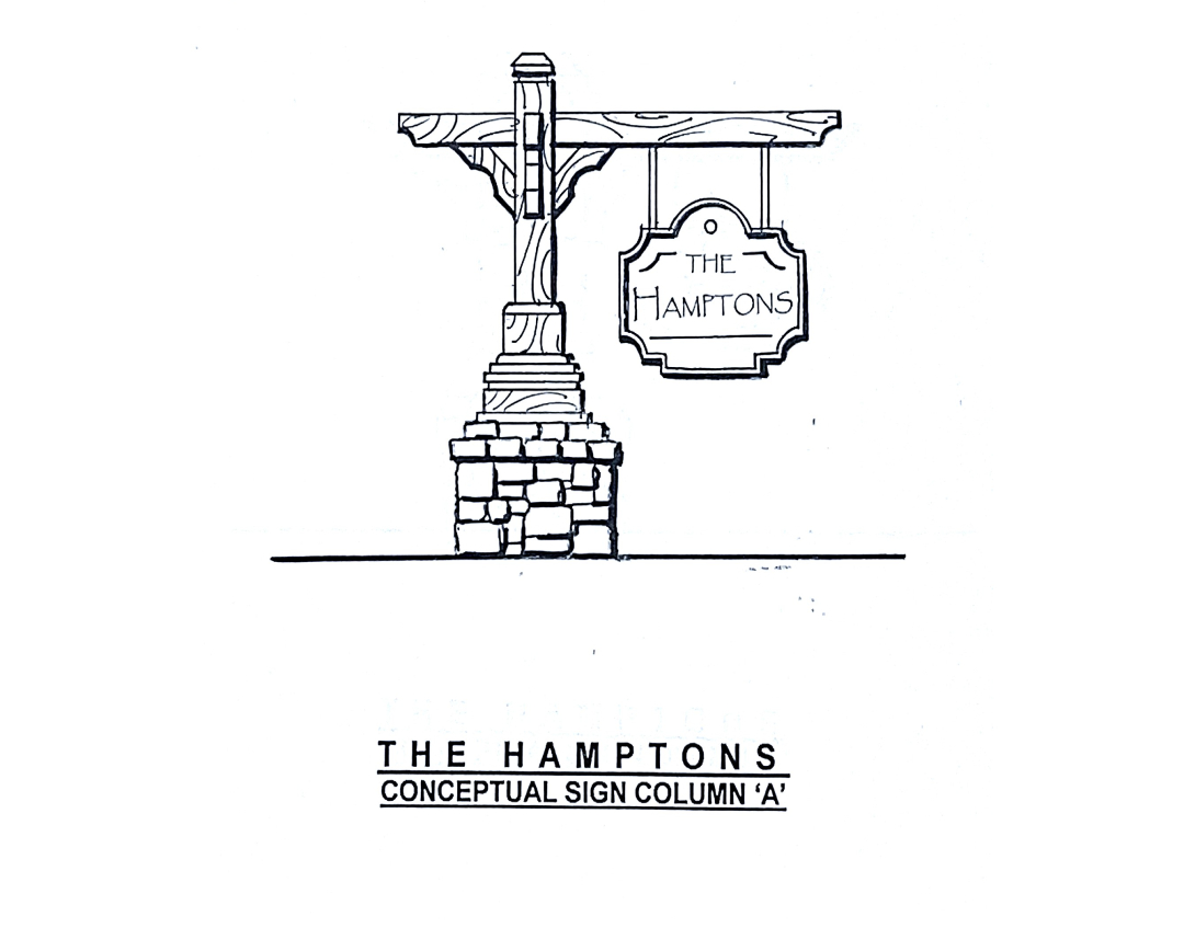 The Hamptons Sign A