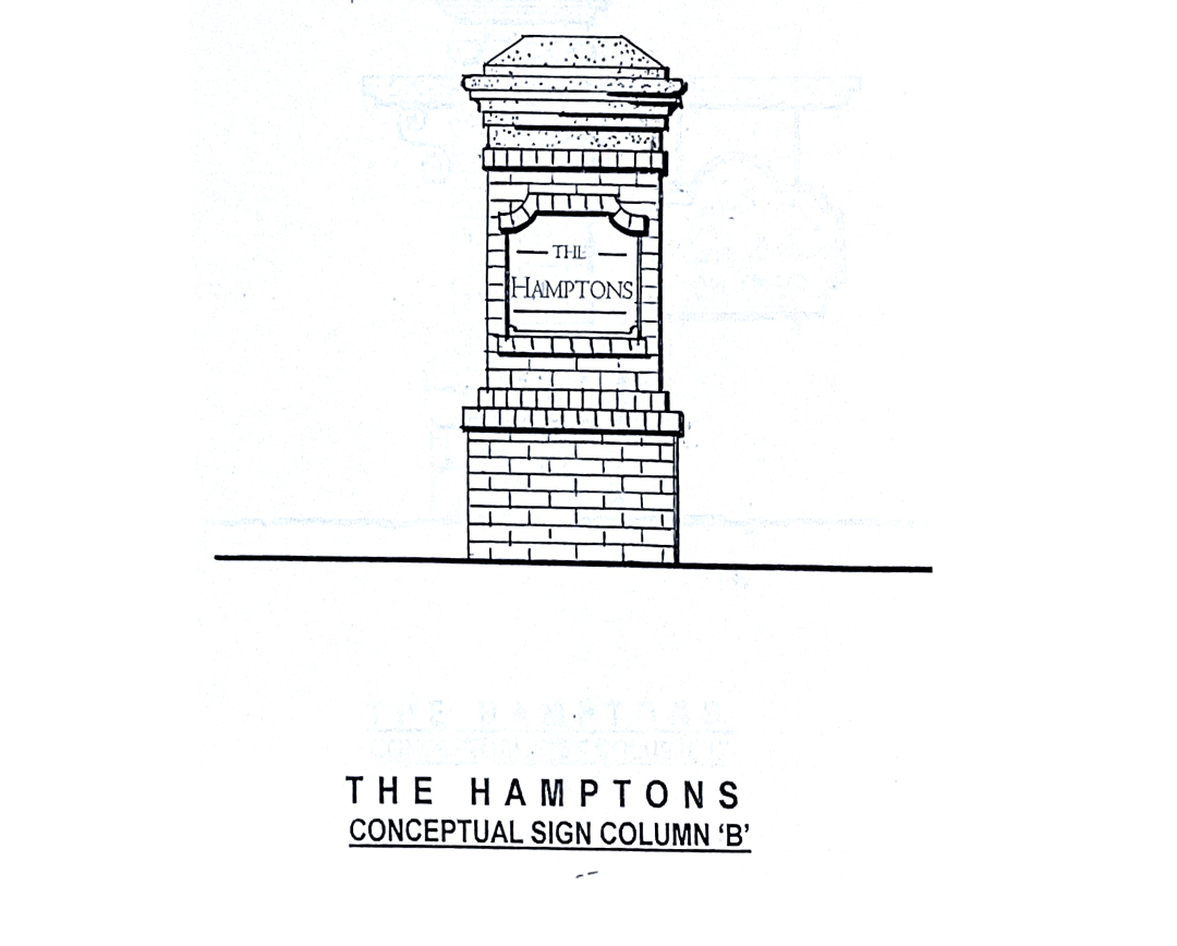 The Hamptons Sign B