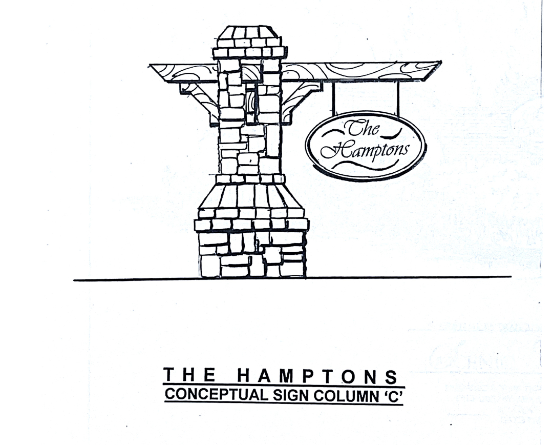 The Hamptons Sign C